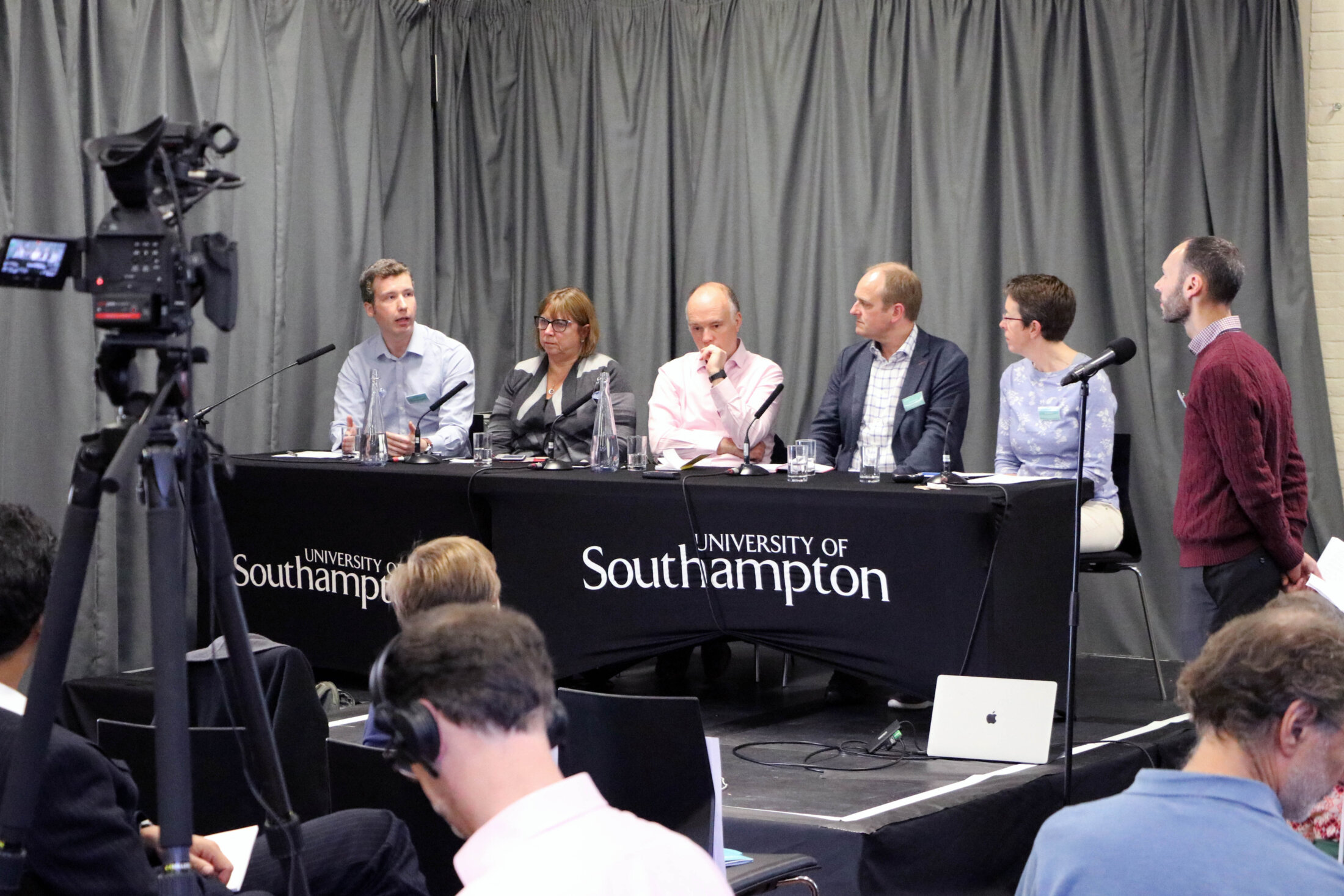 Members of the Centre for Machine Intelligence take part in a panel discussion